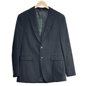 Banana Republic Black Fine Rib Corduroy Blazer‎ 2-Button Sportcoat Size 40R